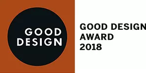 Good Design Logo. Good Design Award 2018