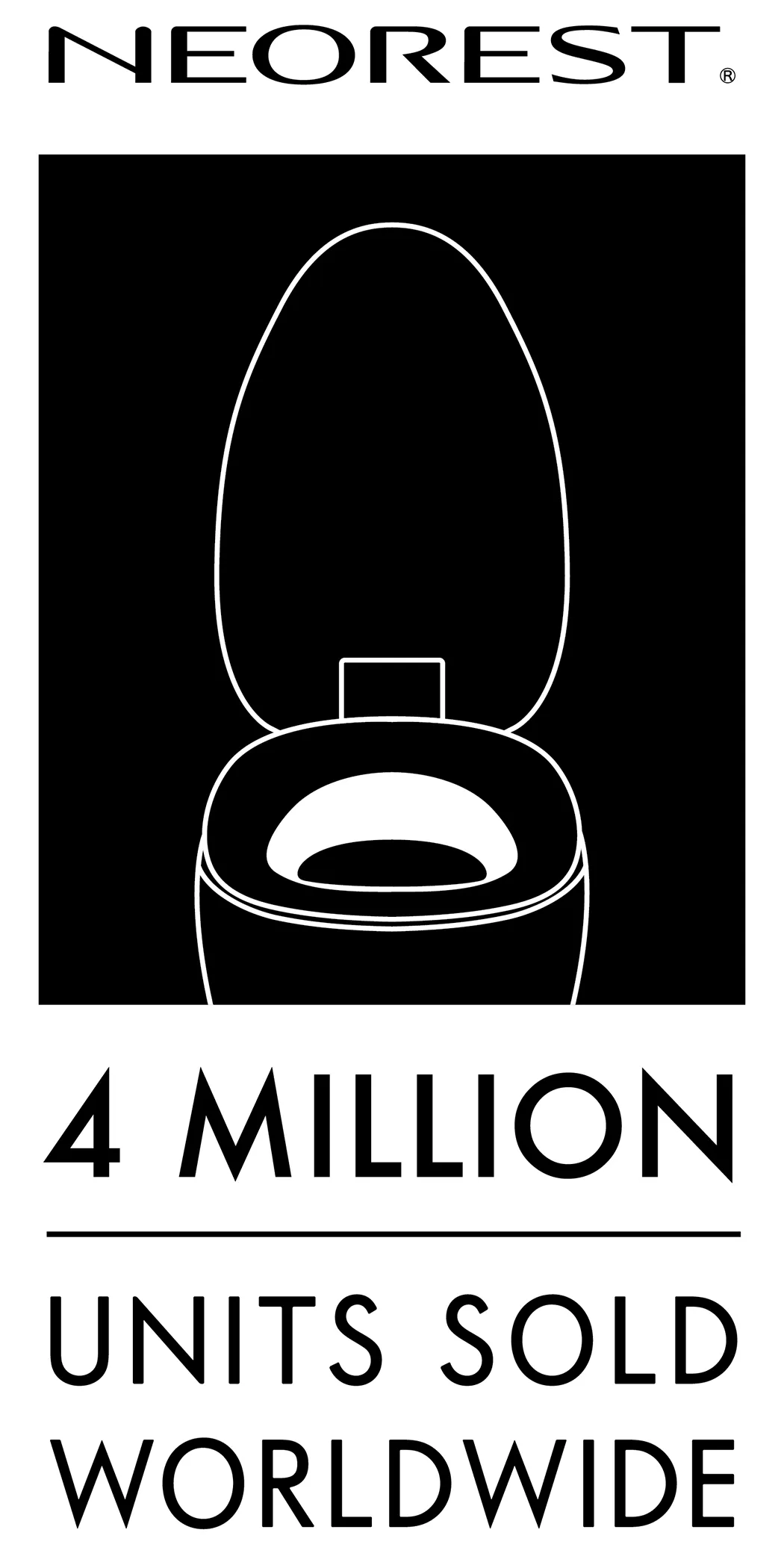 NEOREST 4 Million Units Sold Worldwide logo