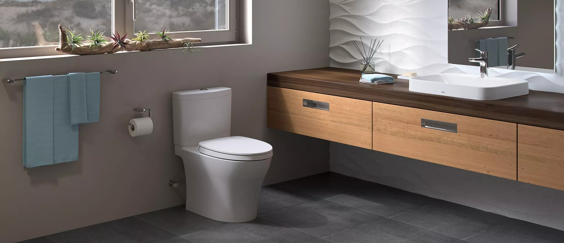 Image of TOTO's Aquia Toilet.