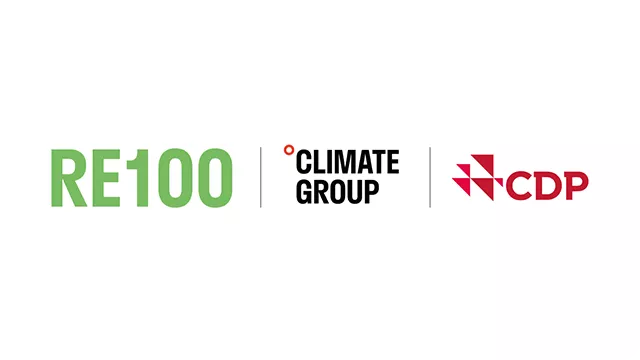 RE100 logo