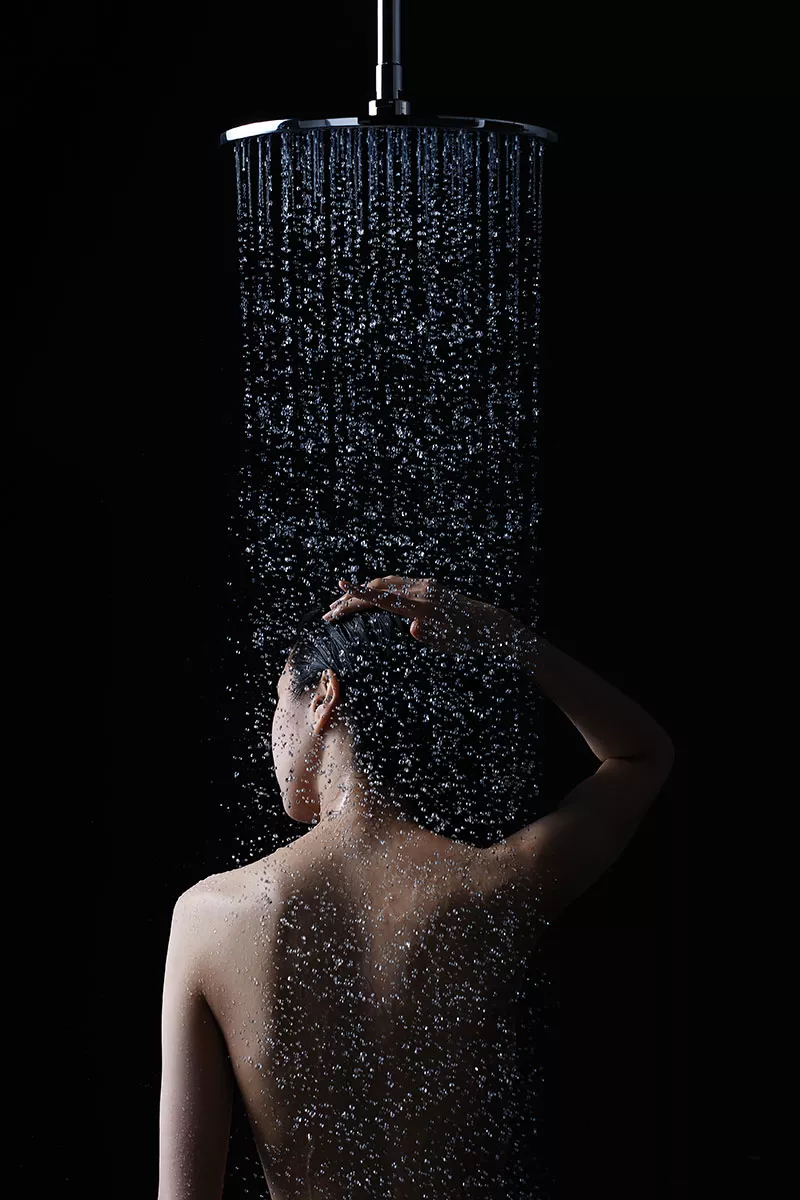 TOTO’s water-saving AERO Shower System with AEROJET+ technology offers a guilt-free showering experience.