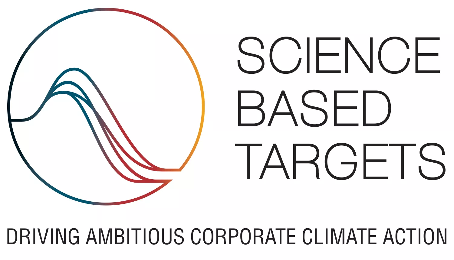 Science Based Targets Initiative logo awarded in recognition of TOTO's commitment to sustainable, science-driven goals