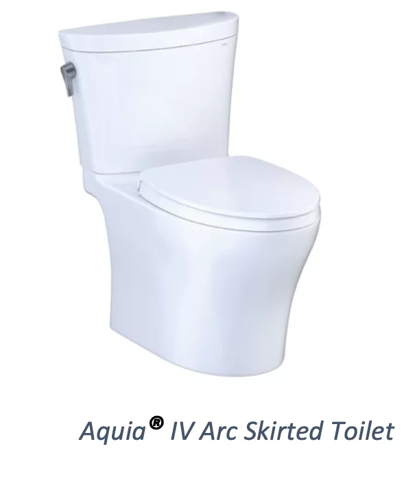 Aquia IV Arc Skirted Toilet