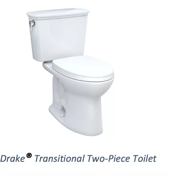 Drake Transitional Two-Piece Toilet