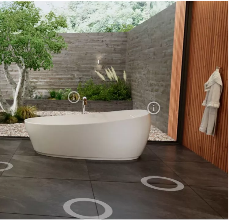 Flotation Tub virtual showroom