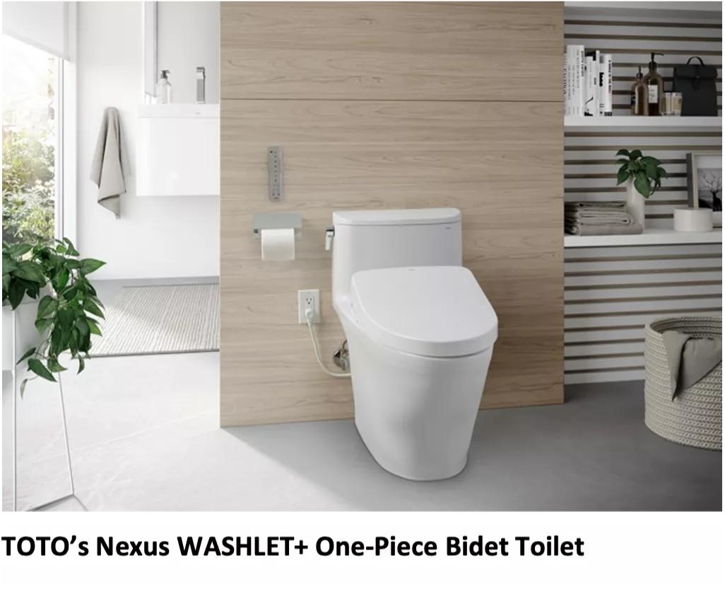 TOTO's Nexus WASHLET+ One-Piece Bidet Toilet