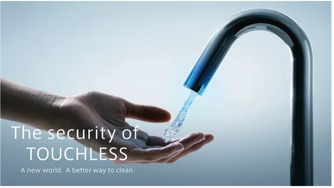 The security of TOUCHLESS. A new world. A better way to clean.